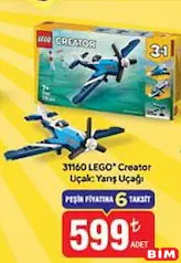 LEGO 31160 CREATOR UÇAK YARIŞ UÇAĞI fiyat ve kampanya bilgisi